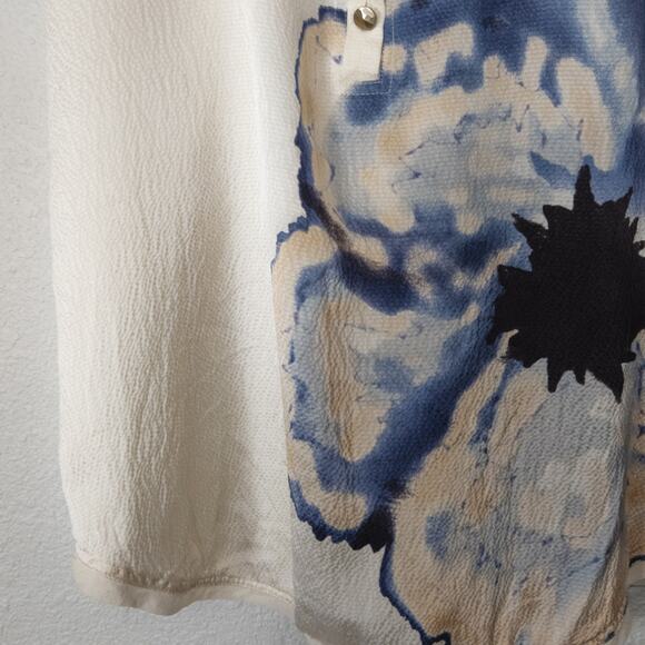 Diane von Furstenberg Women's Tank Top Silk Floral Capsule Wearable Art Size 2 - Picture 5 of 9